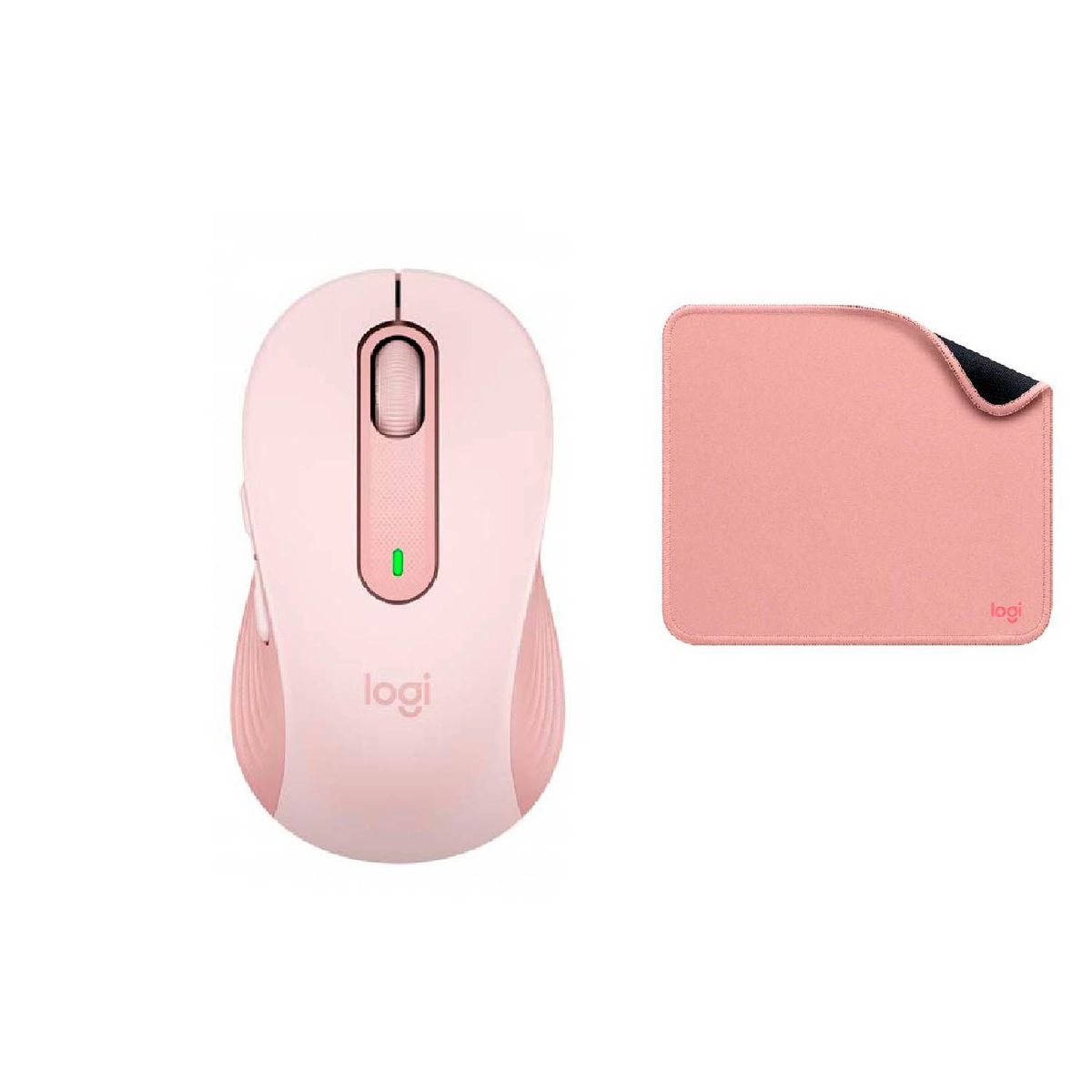 LOGITECH - Mouse Logitech Signature M650 Rose  Mouse Pad Mouse Antisalpicaduras