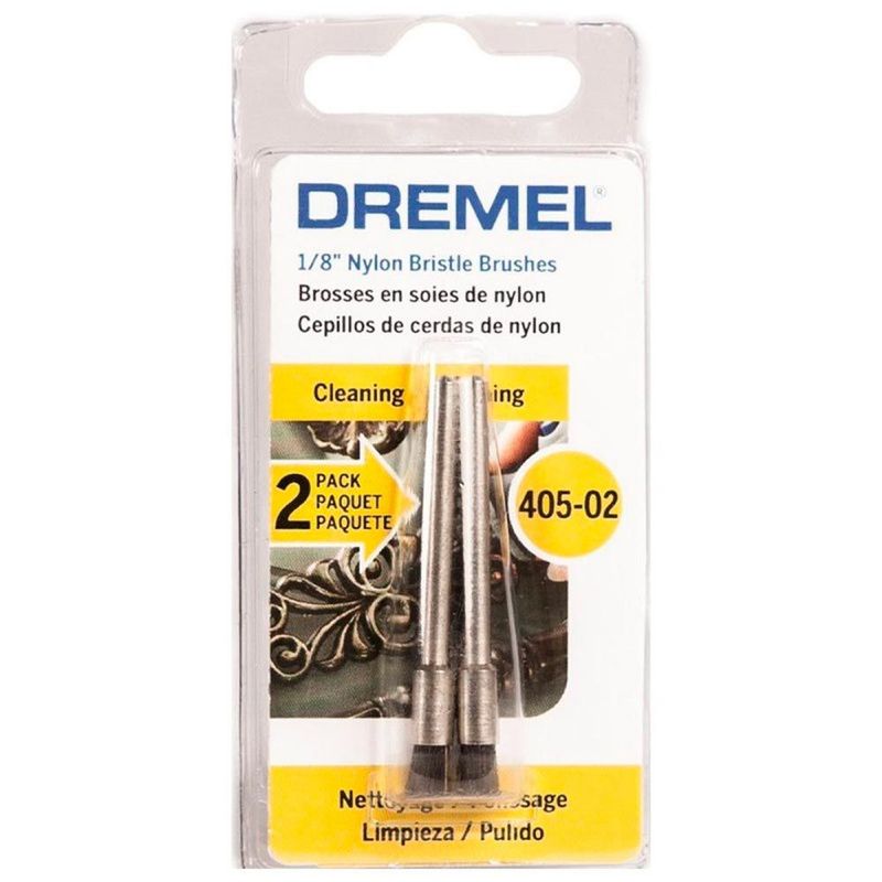 DREMEL - Dremel Cepillo De Cerdas 1/8 x 2Unid Dremel 405