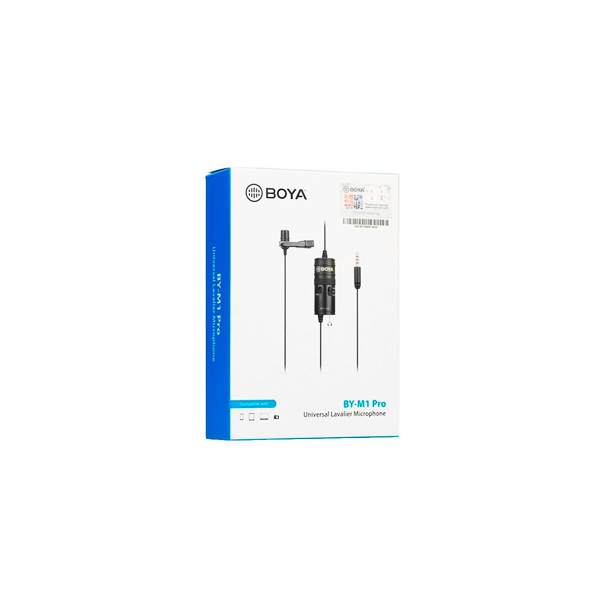BOYA - MICRÓFONO SOLAPERO BOYA BY-M1 PRO