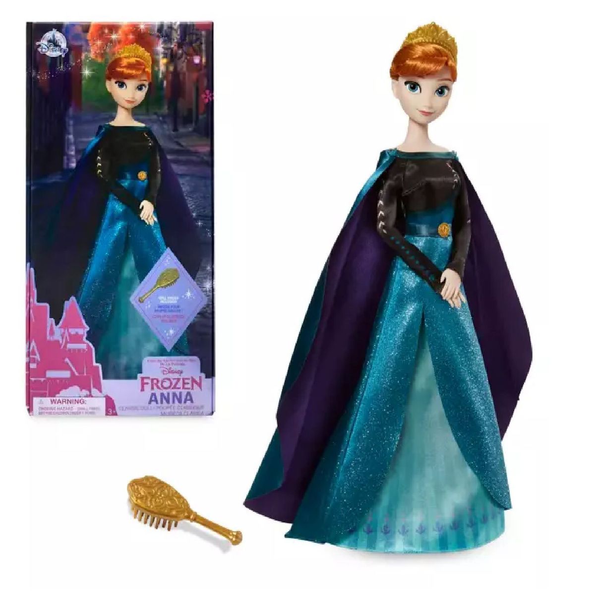 DISNEY - Muñeca Princesa Anna Frozen 28 cm