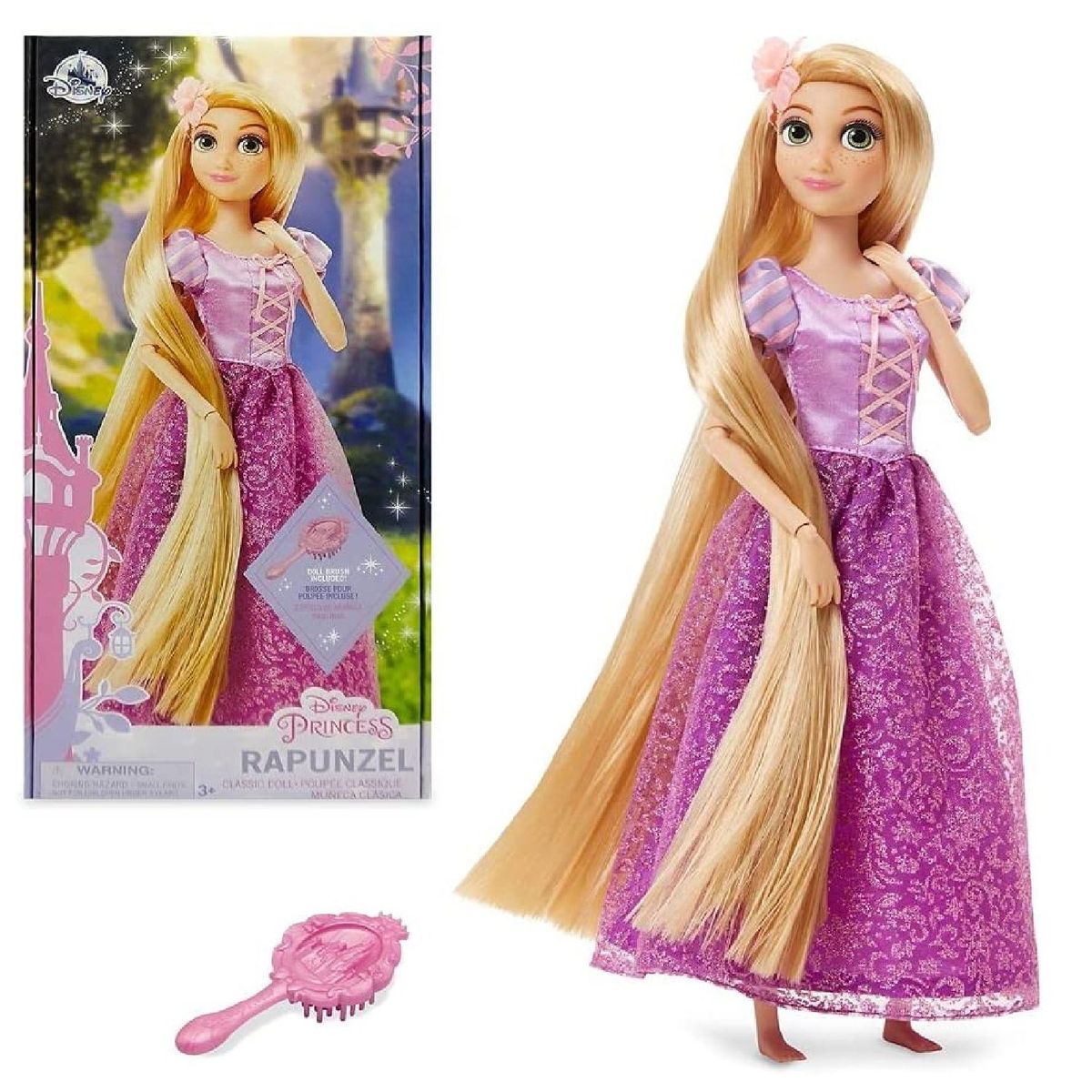 DISNEY - MuÃ±eca Princesa Rapunzel 28 cm