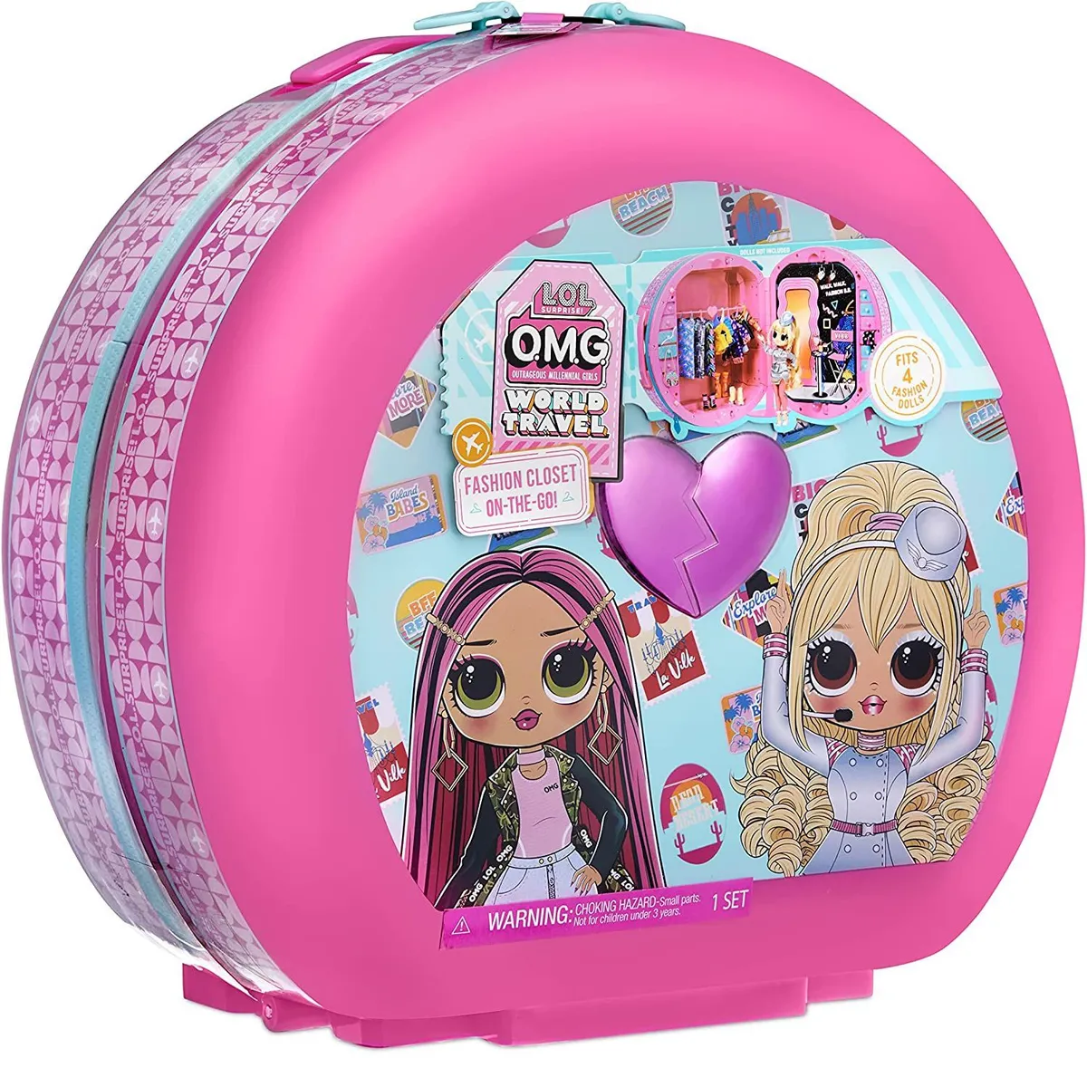 LOL - Maleta LOL Surprise OMG World Travel Fashion Closet