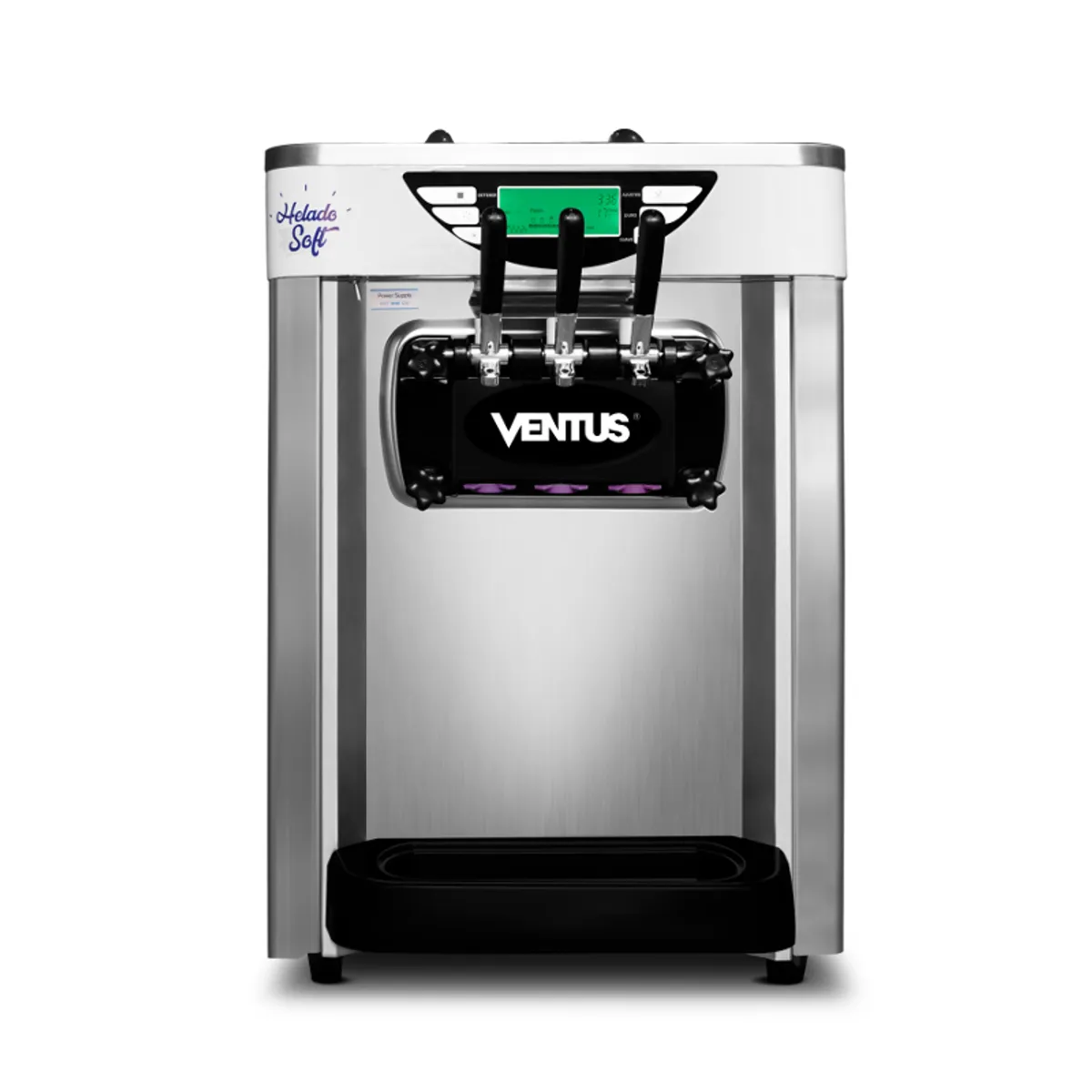 VENTUS - Maquina De Helados Soft Sobremesa Vsp-30s Nueva