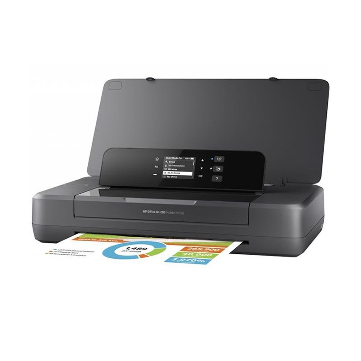 HP - Impresora portátil HP OfficeJet 200 Wi-Fi CZ993AAKY