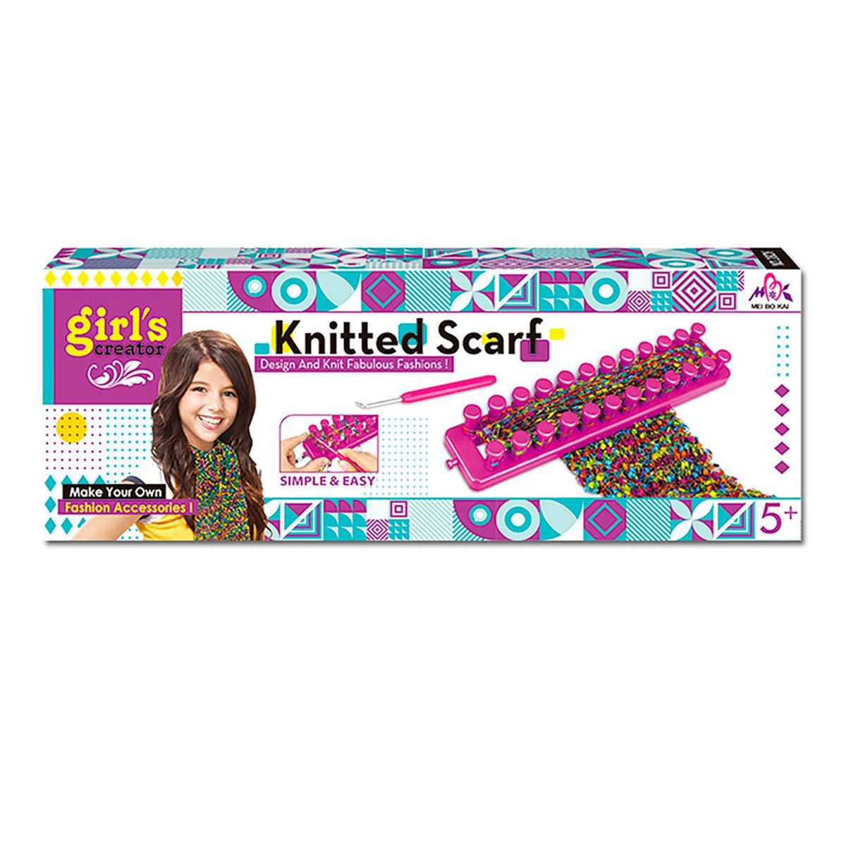 GENERICO - SET PARA TEJER BUFANDAS