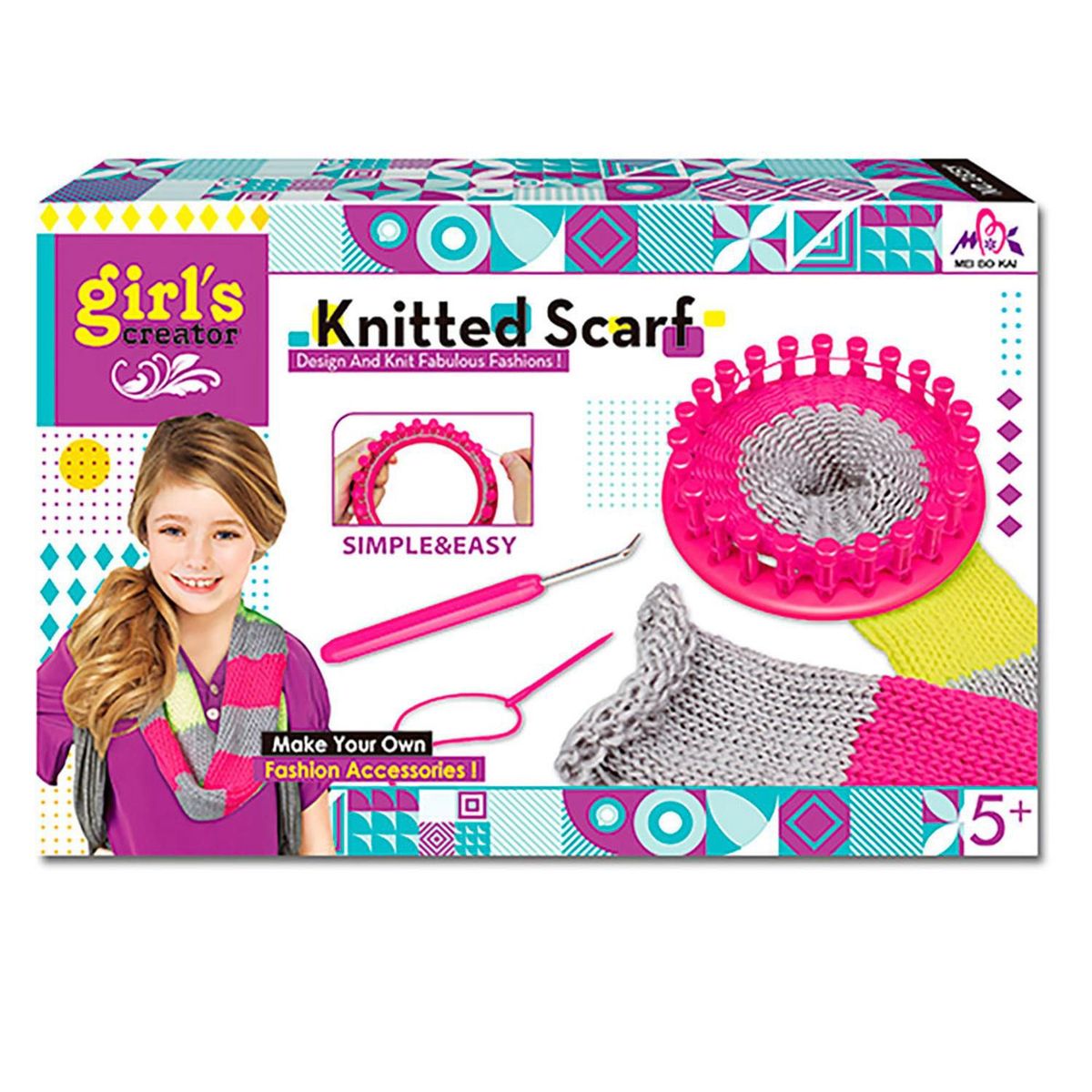 GENERICO - SET PARA TEJER BUFANDAS