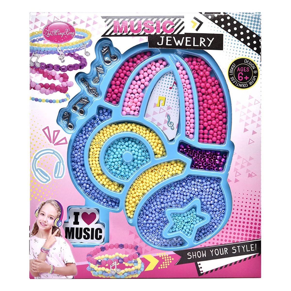 GENERICO - SET DE CUENTAS PARA PULSERAS