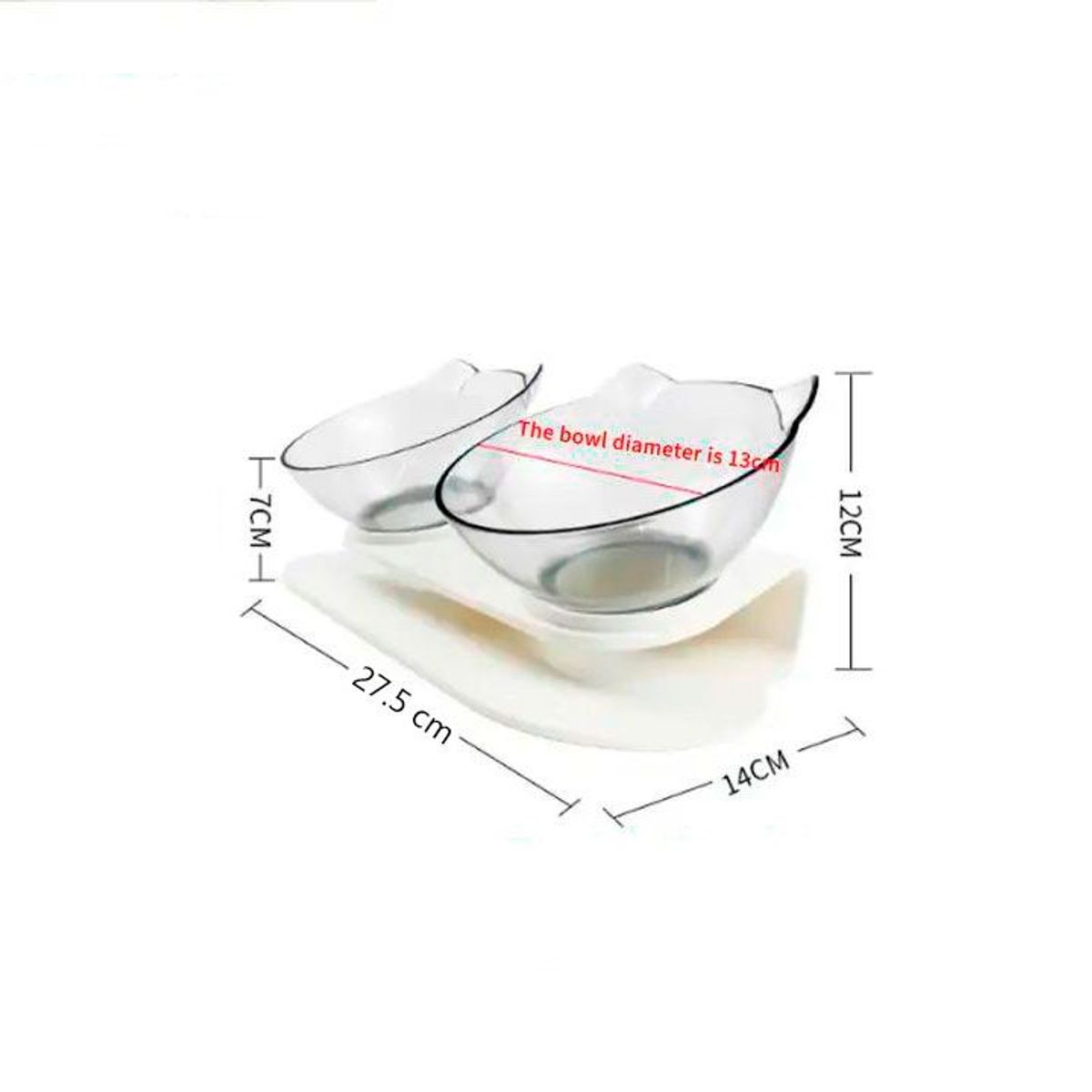 QUE PATAS PET SHOP - Bowls para gatos Blanco