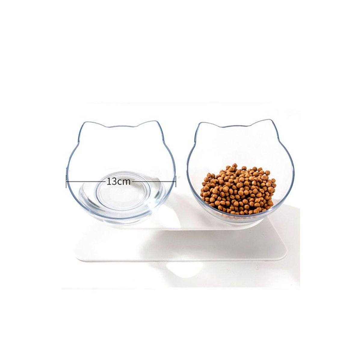 QUE PATAS PET SHOP - Bowls para gato Translucido