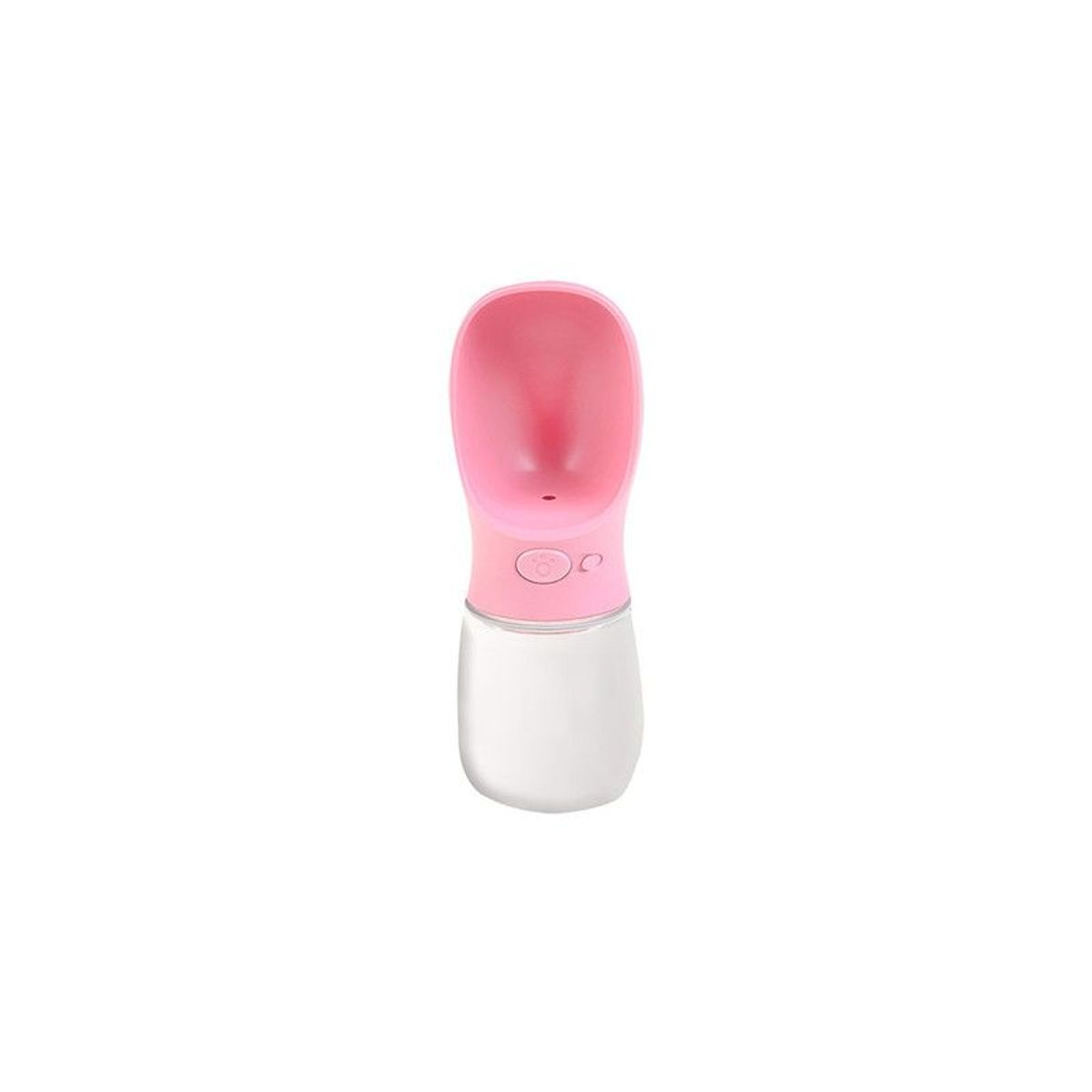 QUE PATAS PET SHOP - Botella Dispensadora de Agua de 550ml Rosado