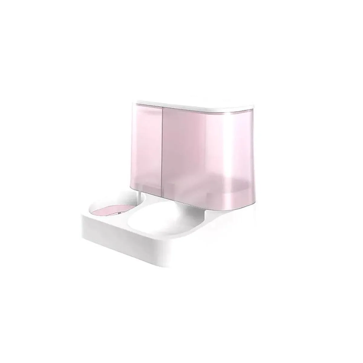 QUE PATAS PET SHOP - Alimentador Automático para agua y comida Rosado