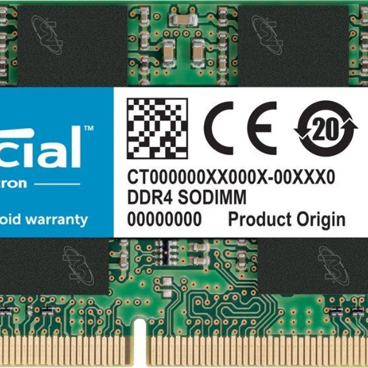 CRUCIAL - Crucial Memoria RAM 8GB DDR4 2666 MHz SODIMM PC4-21300 CT8G4SFS8266