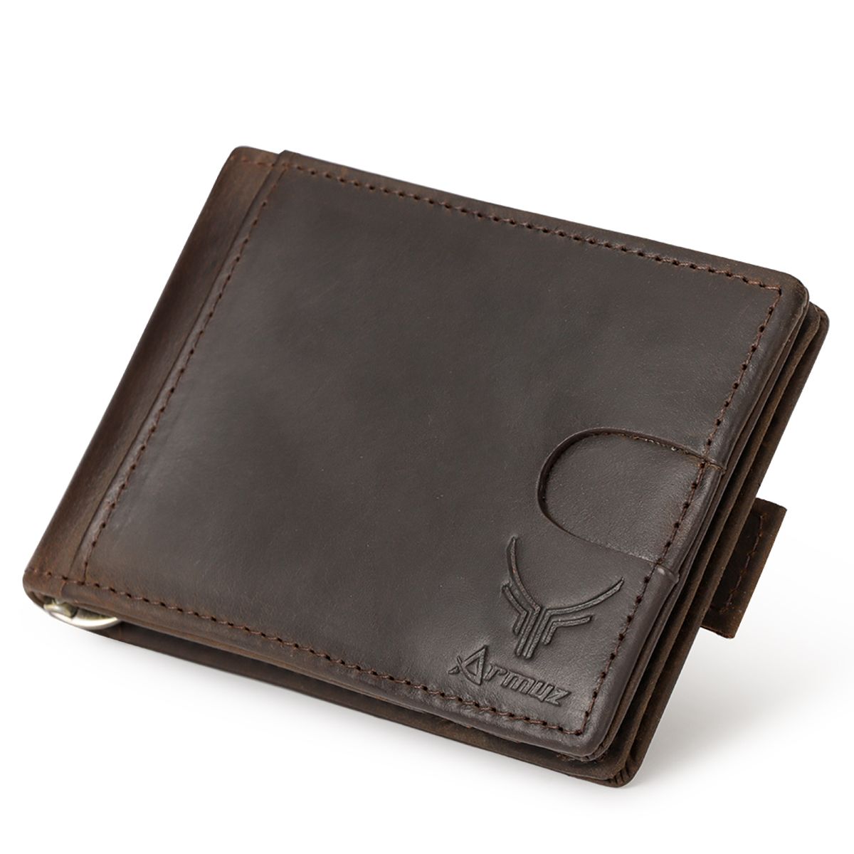 ARMUZ - Billetera y tarjetero de Cuero Vacuno con RFID BP821S Hombre