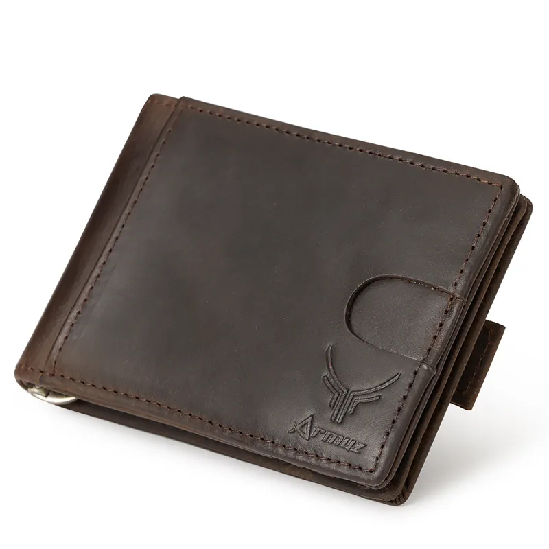 ARMUZ - Billetera y tarjetero de Cuero Vacuno con RFID BP821S Hombre