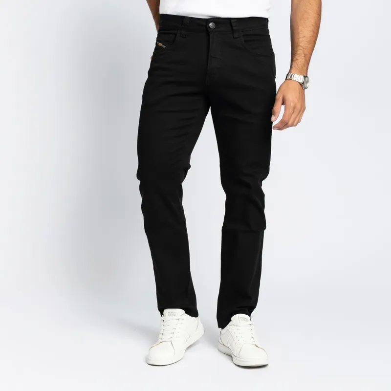 PARADA 111 - PANTALÓN SLIM HOMBRE P111 NEGRO FREDILSON