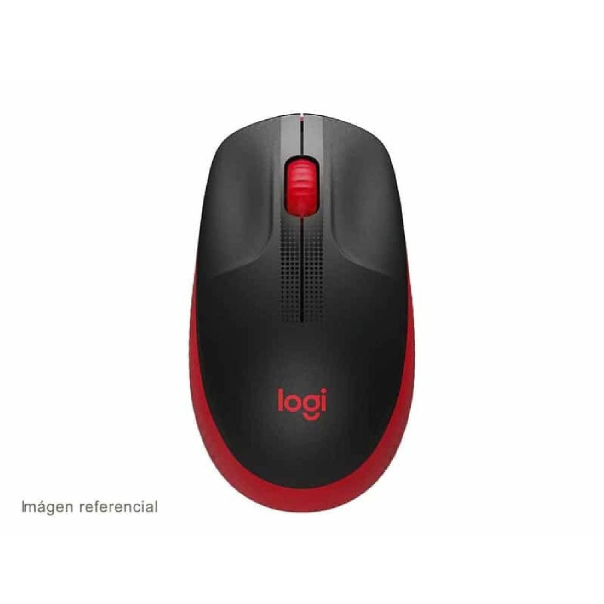 LOGITECH - Mouse Logitech M190 Inalambrico rojo
