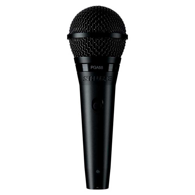 SHURE - Microfono Profesional Shure Pga58 Cardiode Dinámico