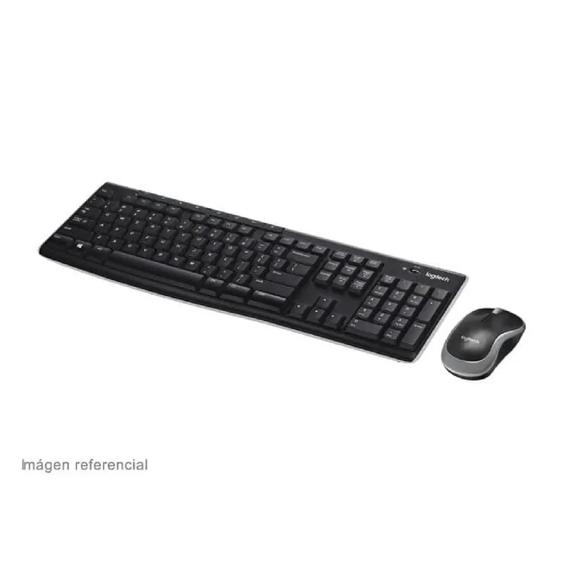LOGITECH - Teclado Logitech  Mouse MK270 Wireless USB Black