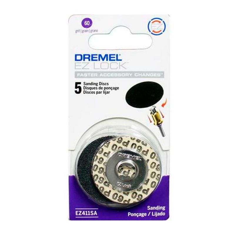 DREMEL - Dremel Discos De Lijas Ez-Lock - Grano 60
