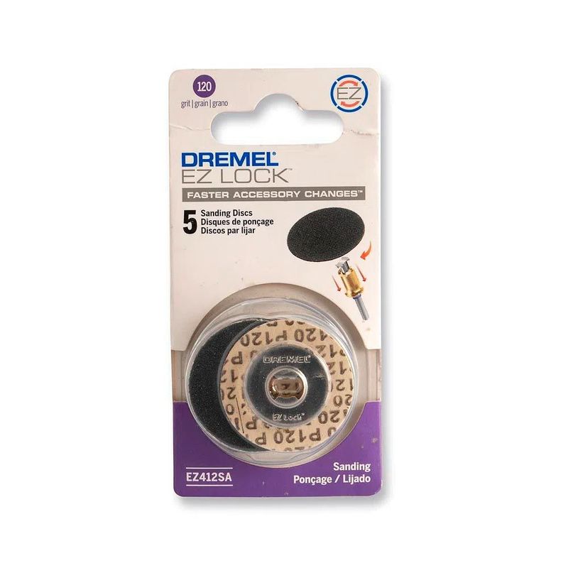 DREMEL - Dremel Discos De Lijas Ez-Lock - Grano 120