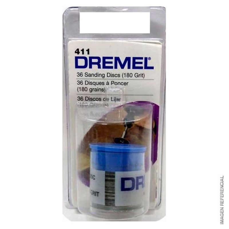 DREMEL - Dremel Discos De Lija Grano 180