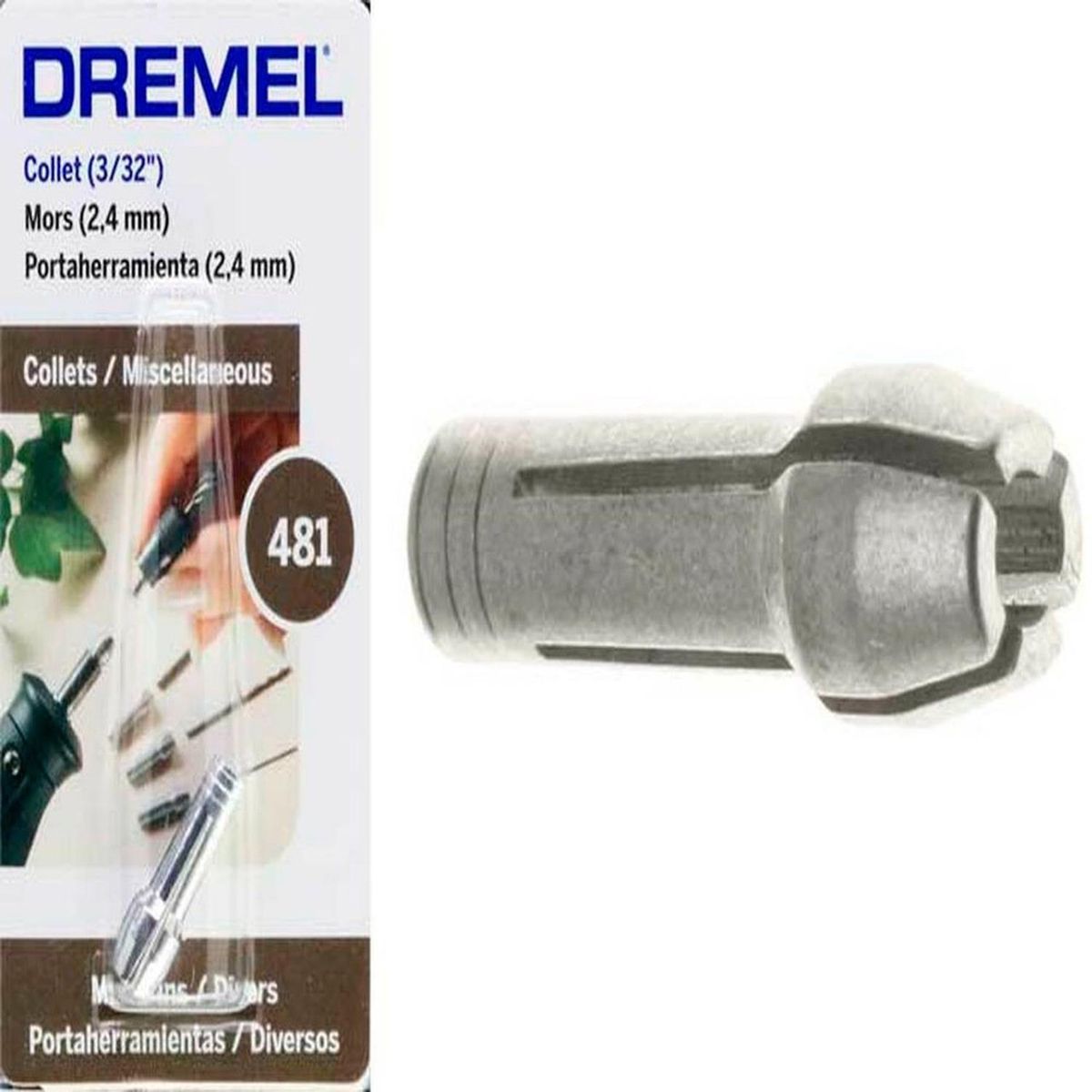 DREMEL - Pinza De Sujecion 3/32" Dremel 481