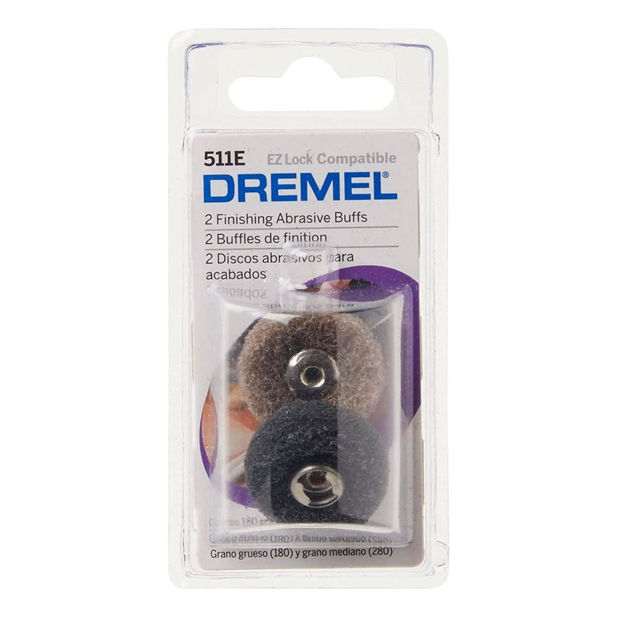 DREMEL - Discos Abrasivos Pulidores Gr 180,280 Easy Lock Dremel 511E