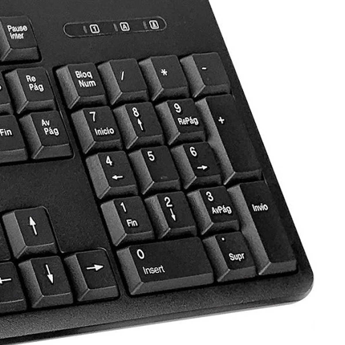 XTECH - Xtech Dúo de Mouse y Teclado Multimedia en Español Cableado -XTK-301S