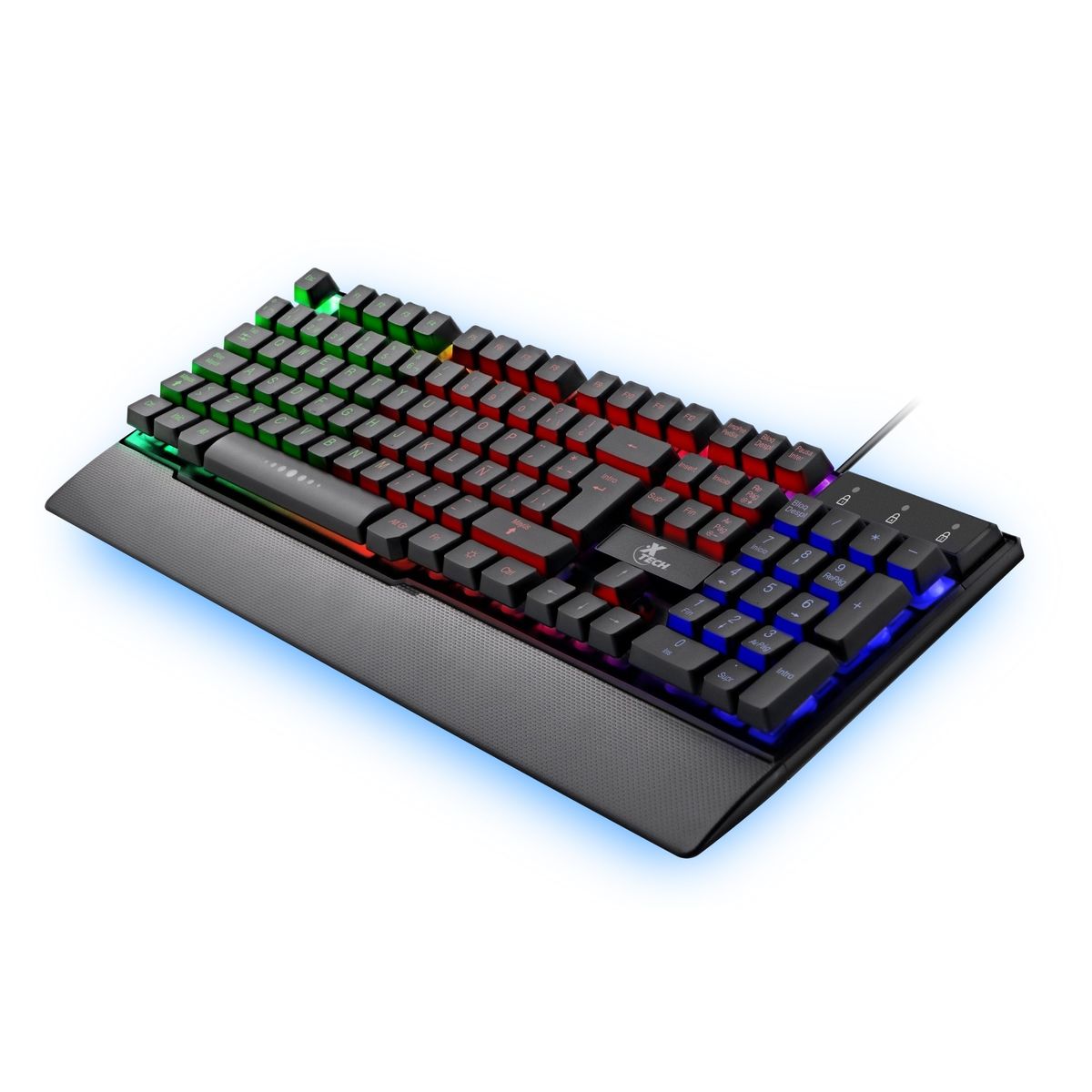 XTECH - Xtech ARMIGER Teclado Multimedia Gamer iluminación multicolor XTK-510S