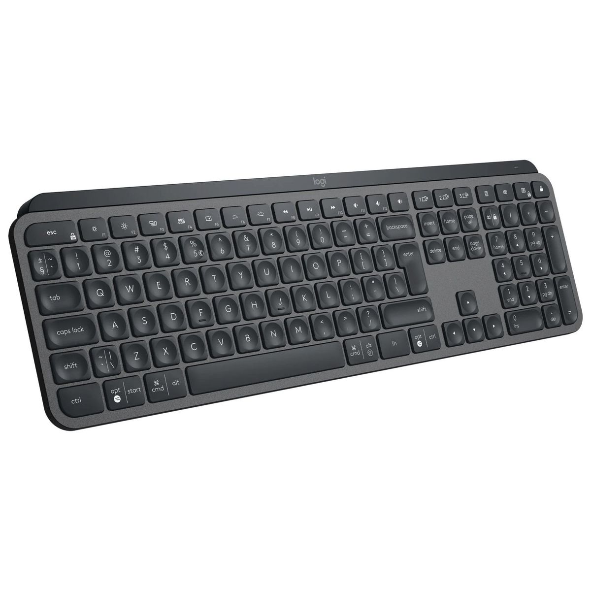 LOGITECH - Teclado Logitech MX Keys Wireless iOS Apple Android Español 920-009296
