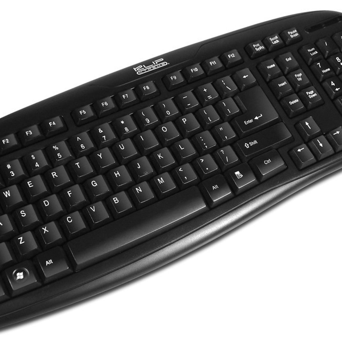 KLIPXTREME - Klip Xtreme Stylus Teclado USB clásico oficina Negro KKS-050S