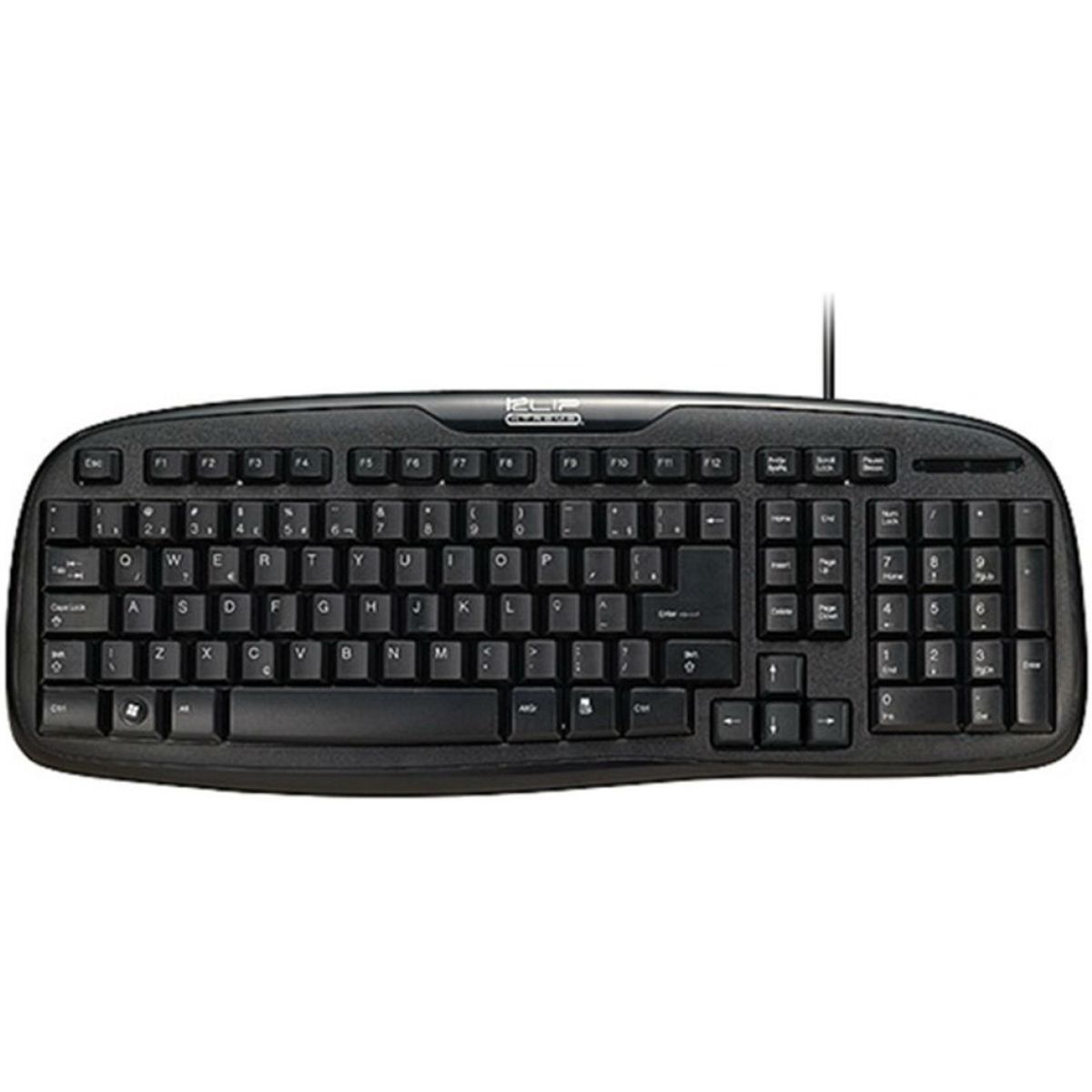 KLIPXTREME - Klip Xtreme Stylus Teclado USB clásico oficina Negro KKS-050S