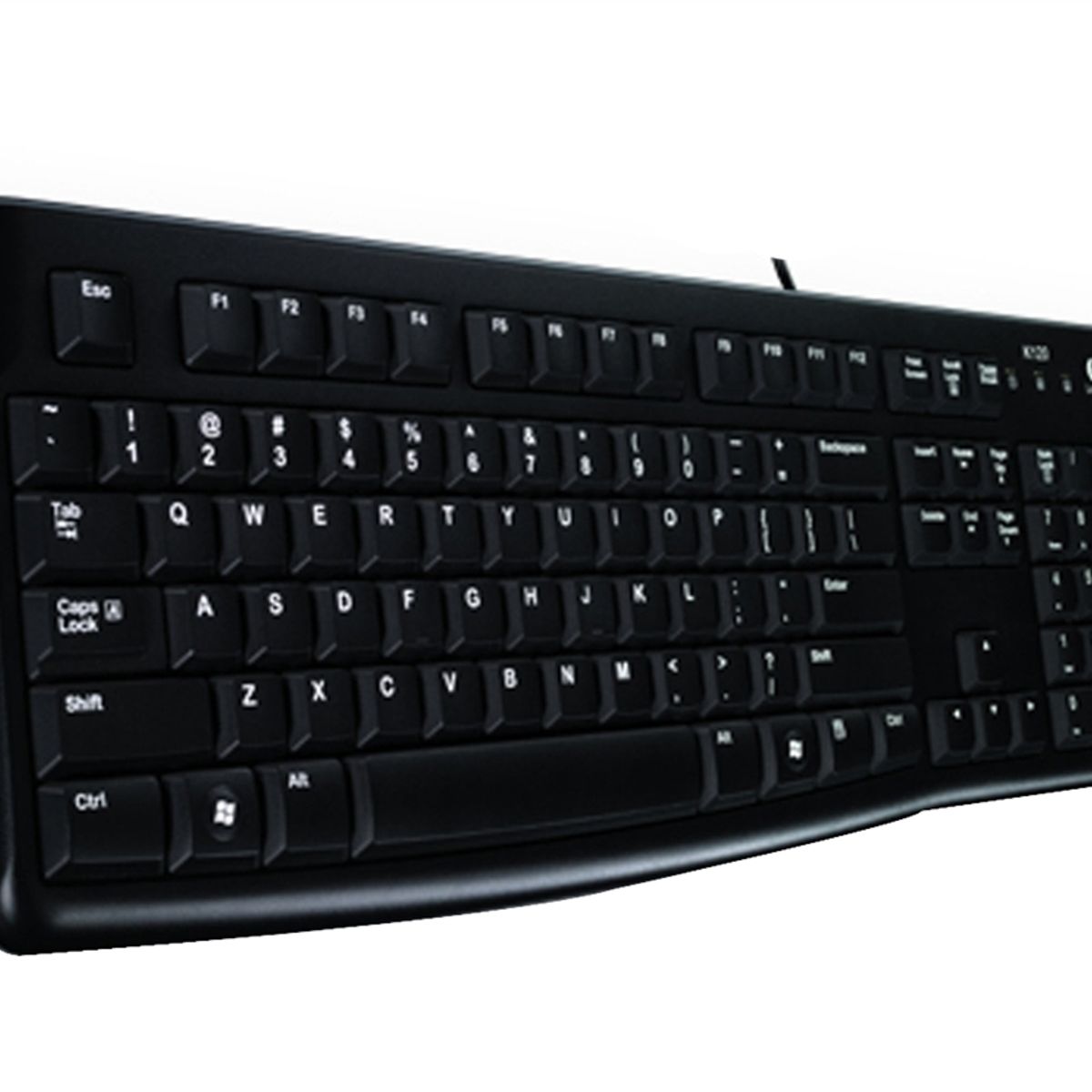 LOGITECH - Logitech Teclado K120 Español USB Cableado Plug and Play - 920-004422