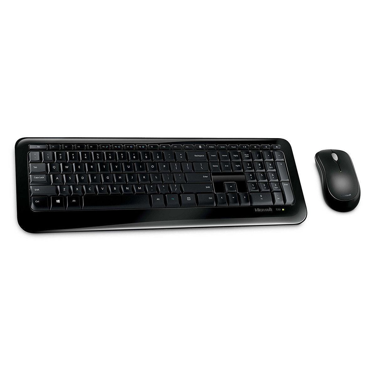 MICROSOFT - Microsoft Kit Teclado y Mouse Wireless Desktop 850 Negro - PY9-00004