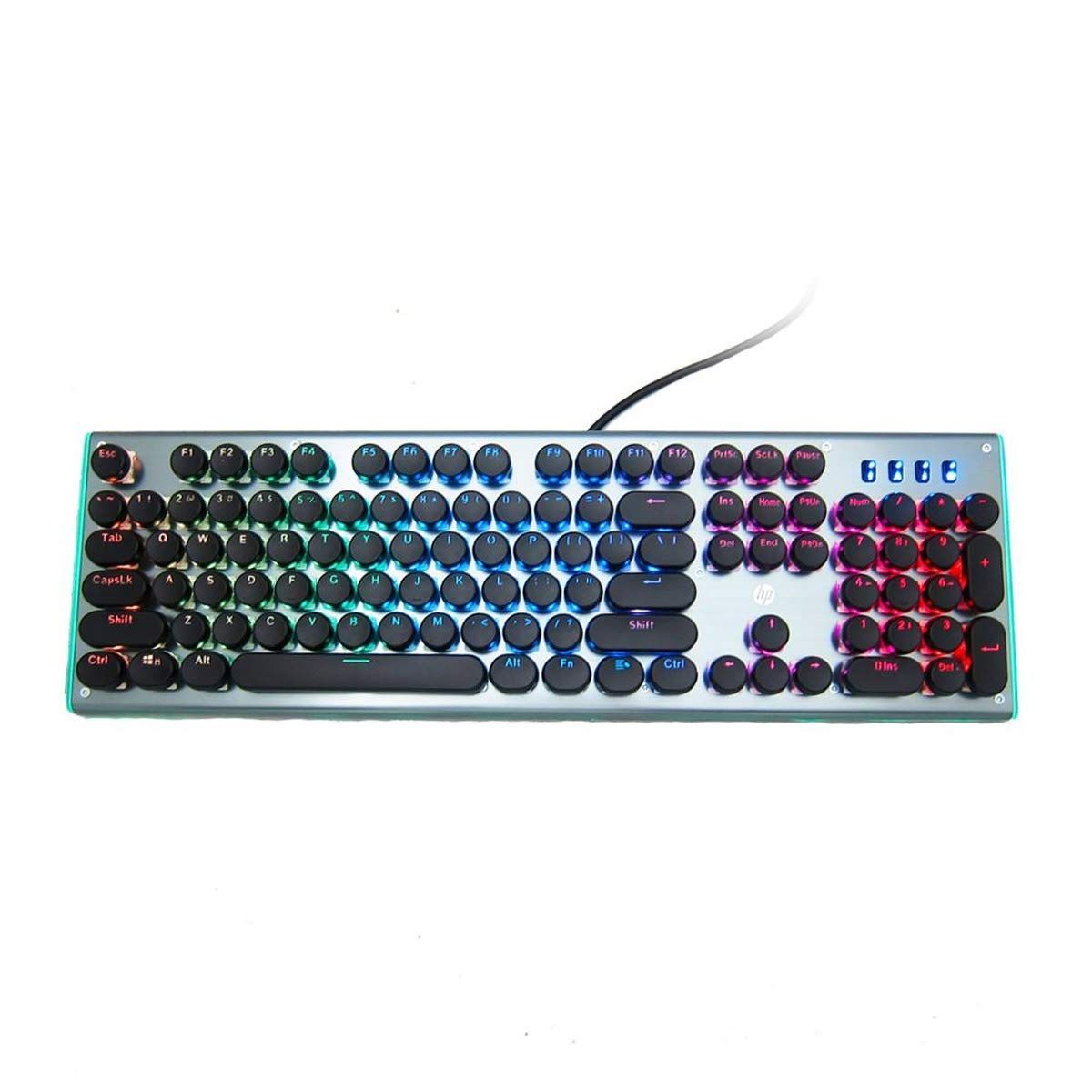HP - HP Teclado Gaming GK600YS Keyboard Iluminacion RGB Switch Blue 4QN15AA
