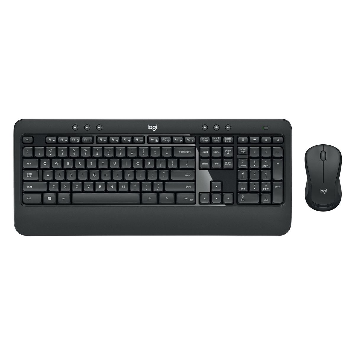 LOGITECH - Combo Teclado Logitech Mouse MK540 Wireless USB SP Black - 920-008673