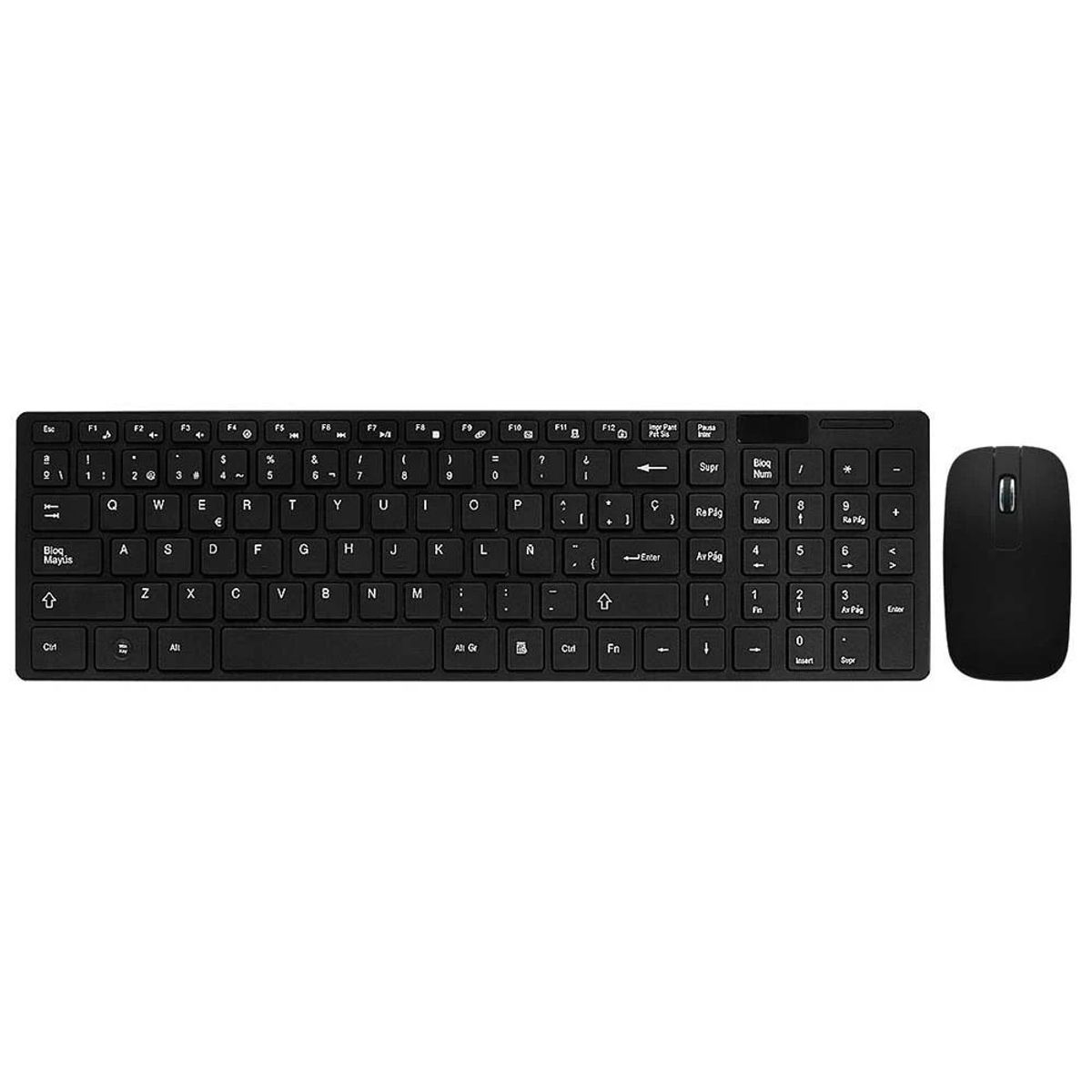 ARGOMTECH - Argom Kit Teclado y Mouse Inalámbrico Wireless 24GHz ARG-KB-7436