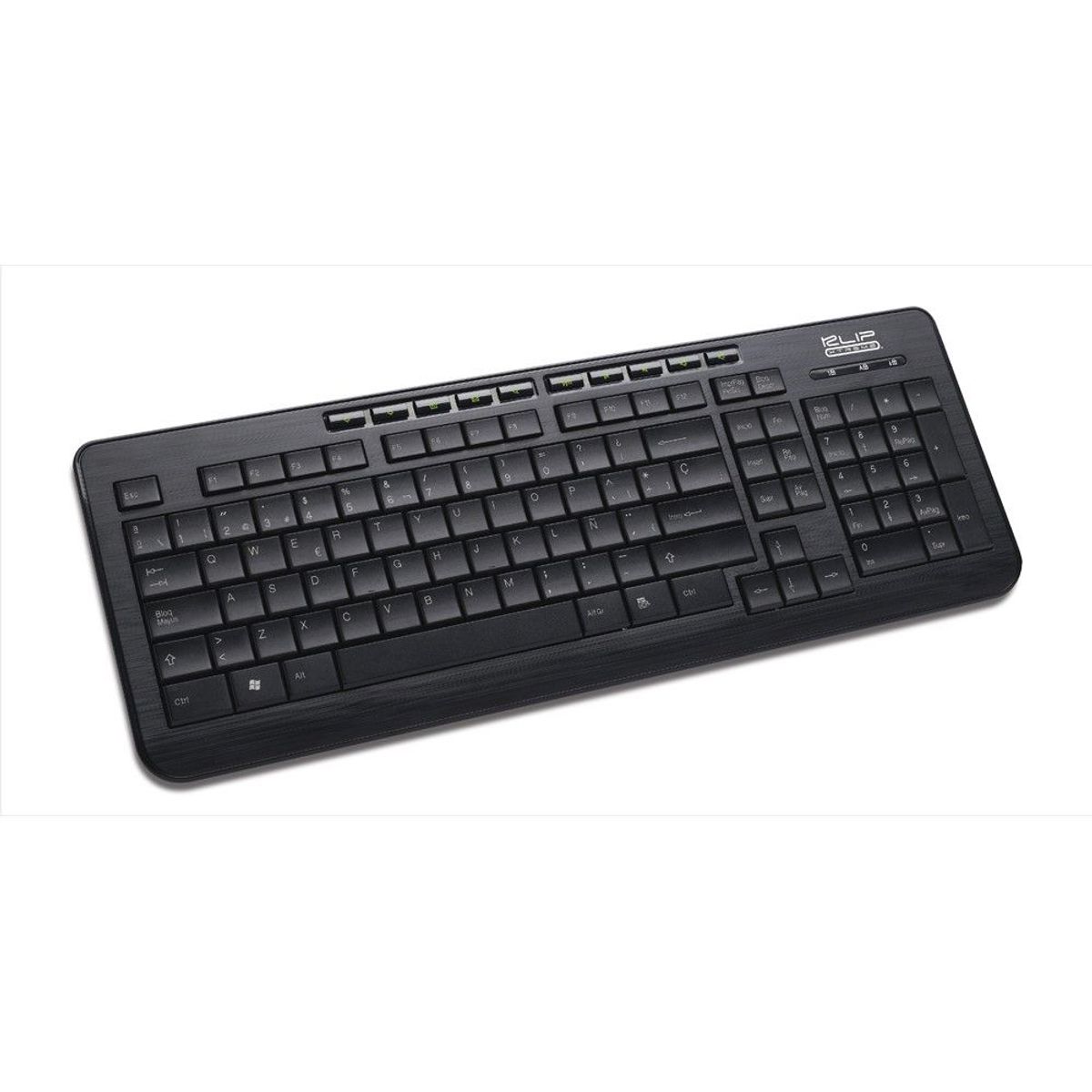 KLIPXTREME - Klip Xtreme Compass Teclado Multimedia Ultradelgado USB - KKM-252S