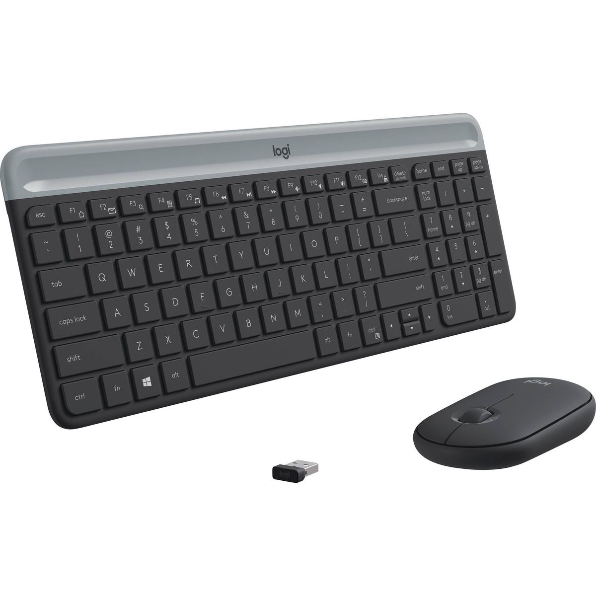 LOGITECH - Logitech Kit MK470 Teclado y Mouse Slim Wireless Español 920-009266