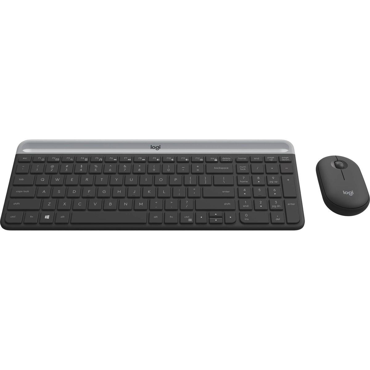 LOGITECH - Logitech Kit MK470 Teclado y Mouse Slim Wireless Español 920-009266