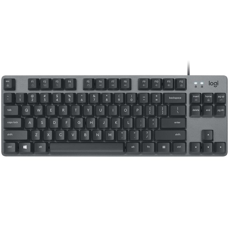 LOGITECH - Teclado K835 TKL Mecánico Alumninio Compacto Español 920-010085