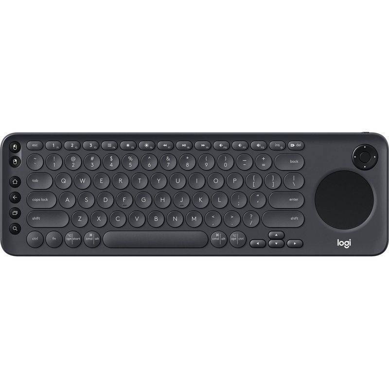 LOGITECH - Teclado Logitech K600 TV Smart TV PC Touchpad Bluetooth 920-008824