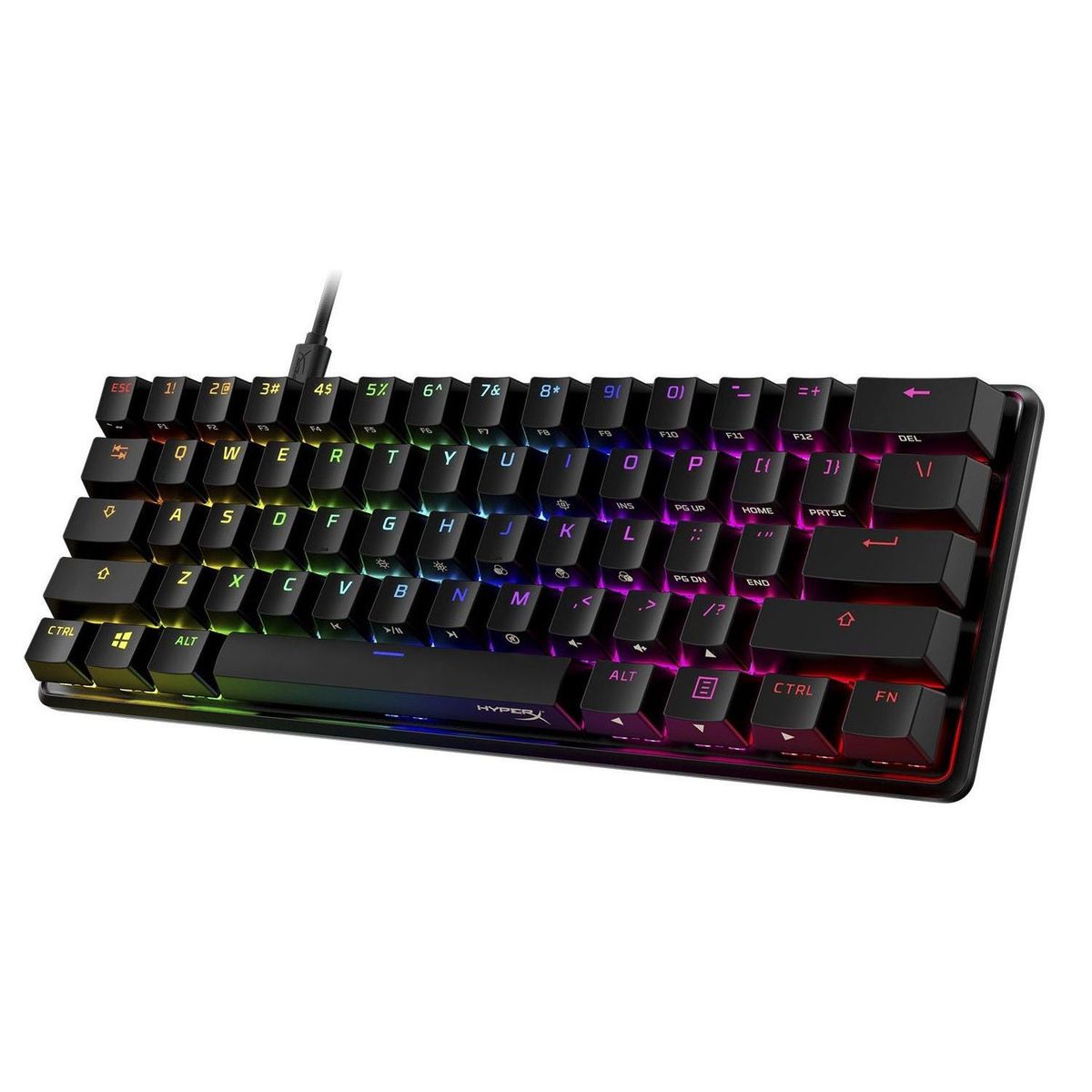 HYPERX - Teclado Mecánico Gamer RGB HyperX Alloy Origins USB-C - 4P5N4AA