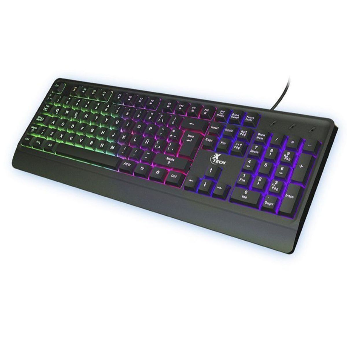 XTECH - Xtech Teclado CHEVALIER Multimedia videojuegos iluminación XTK-505S