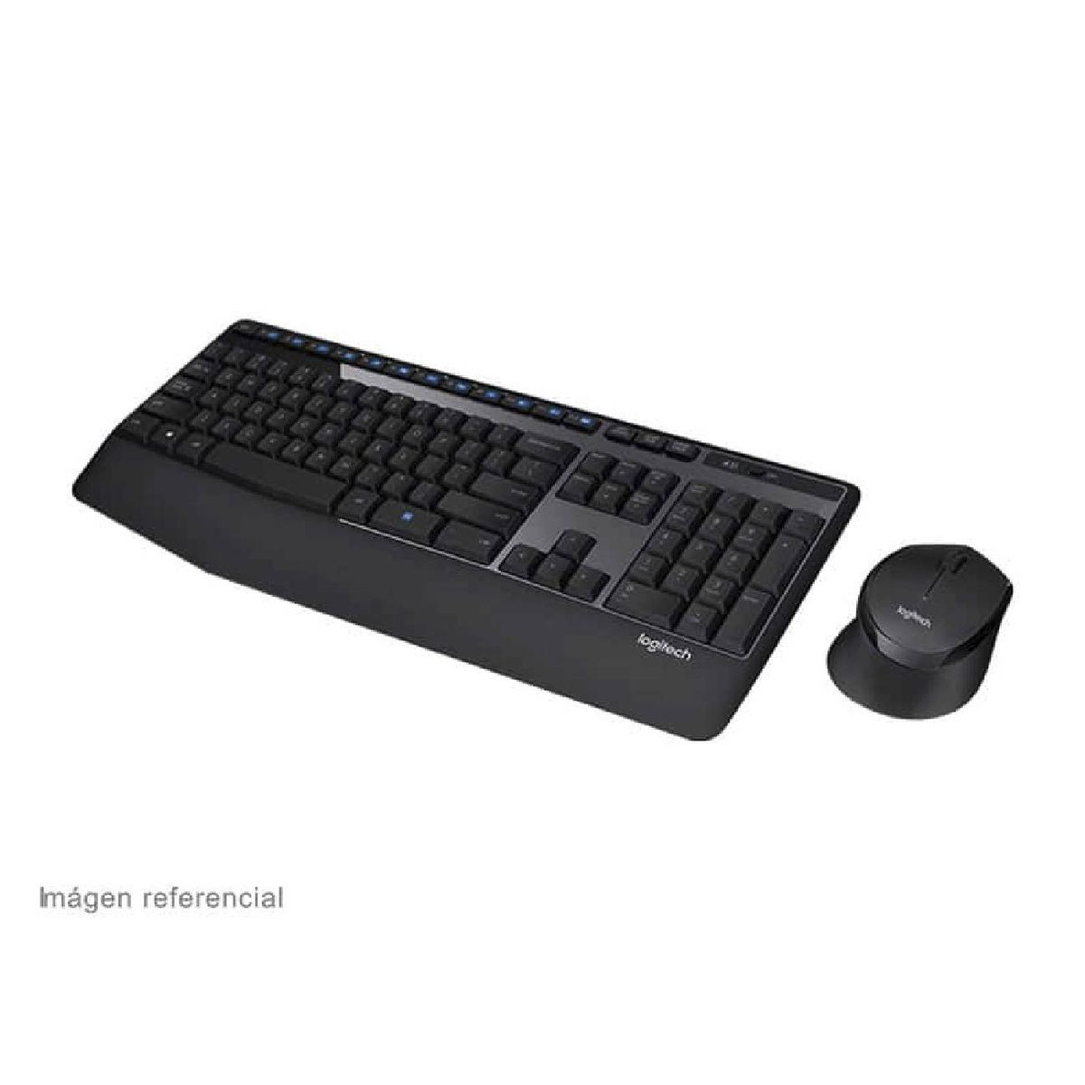 LOGITECH - Teclado Logitech MK345 con Mouse Wireless USB SP Black