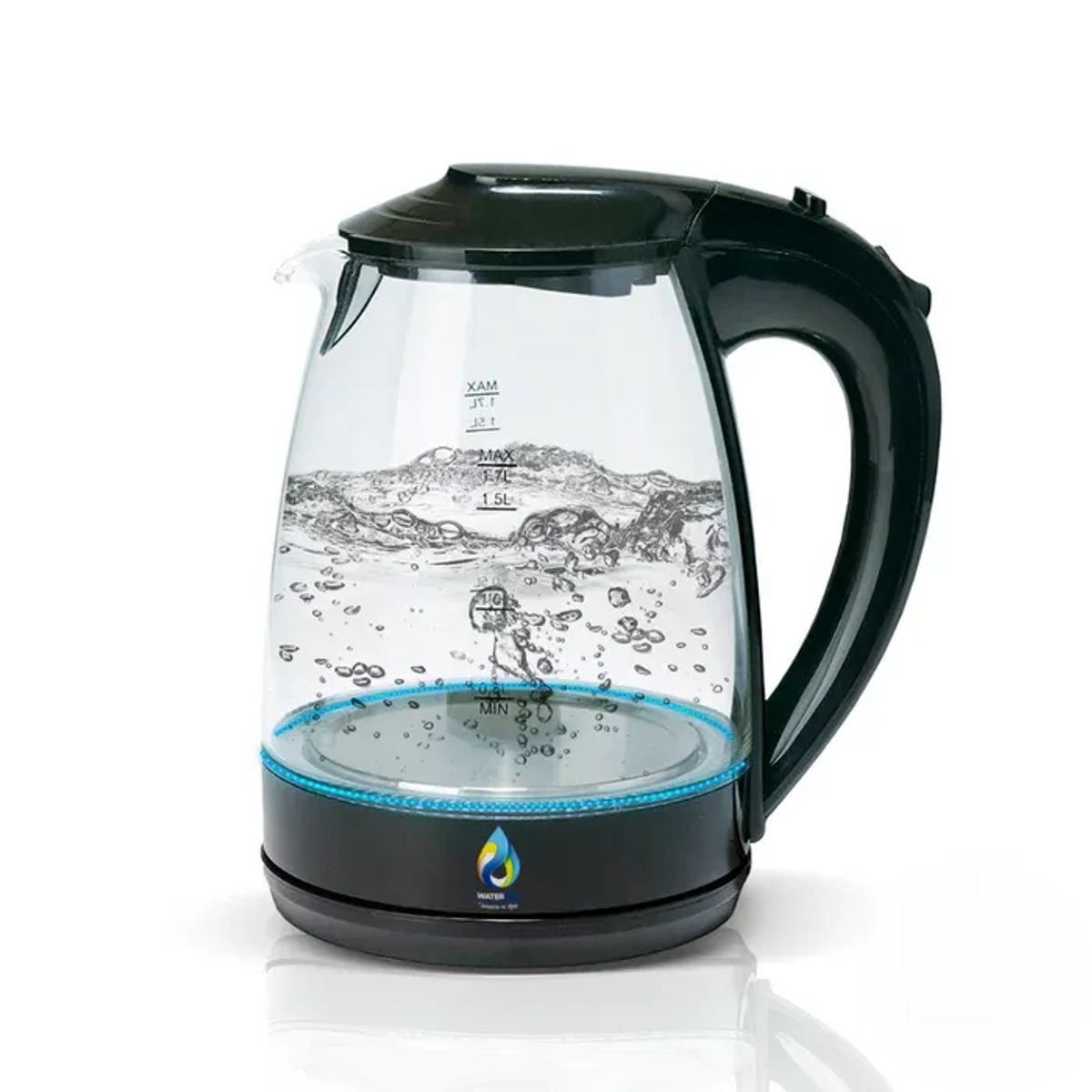 WATERLIFE - Hervidor Eléctrico WaterPro Libre de BPA - Negro