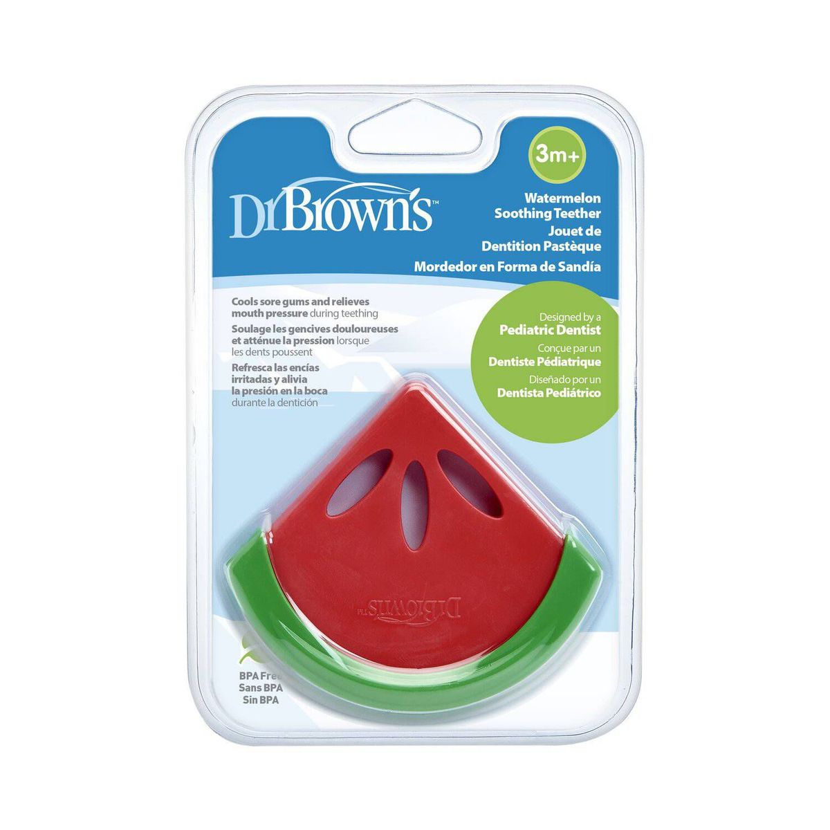 DR BROWNS - Mordedor Flex Calmante modelo Sandia