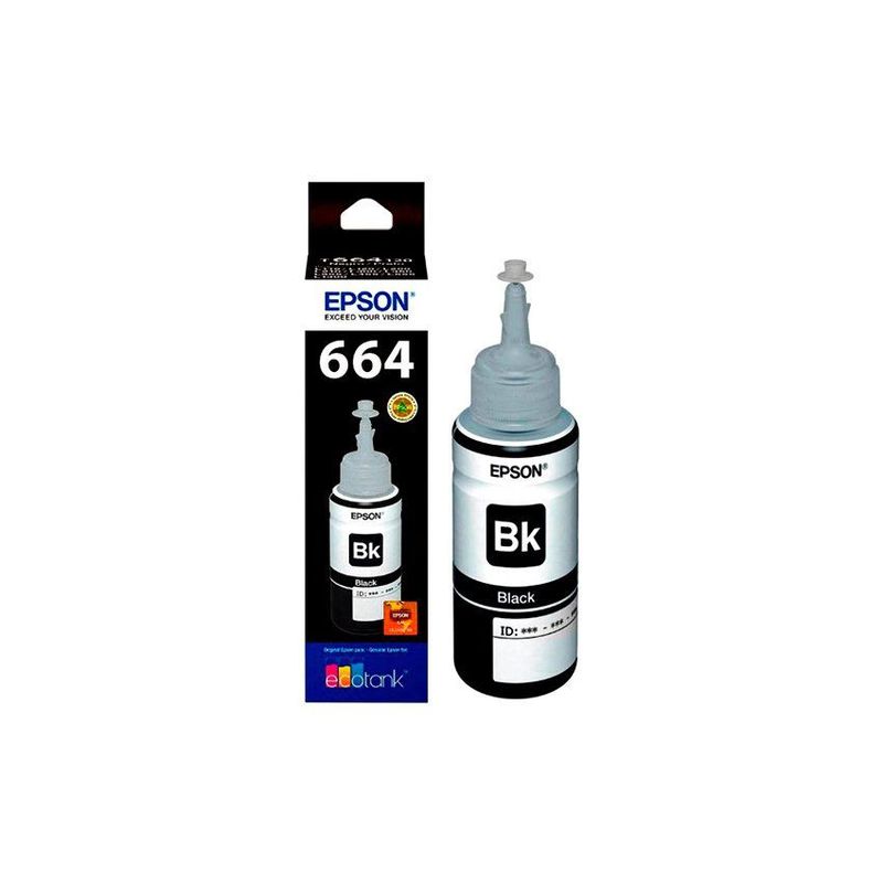 EPSON - TINTA EPSON T6641 NEGRO