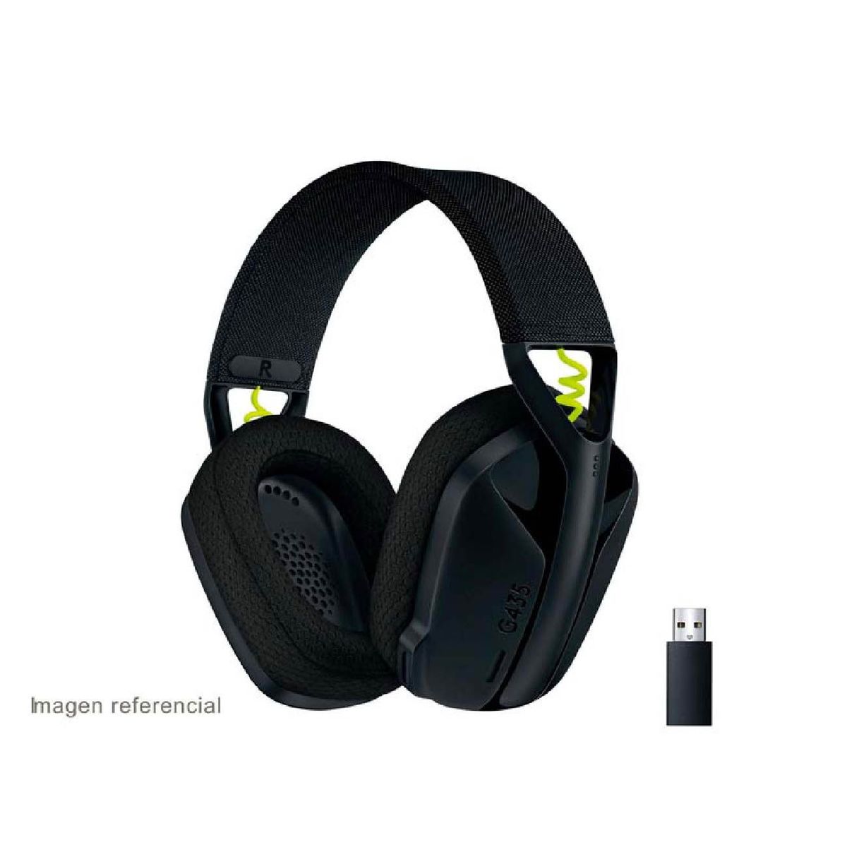 LOGITECH - Audifono Gaming Logitech G435 Lightspeed Wireless Negro