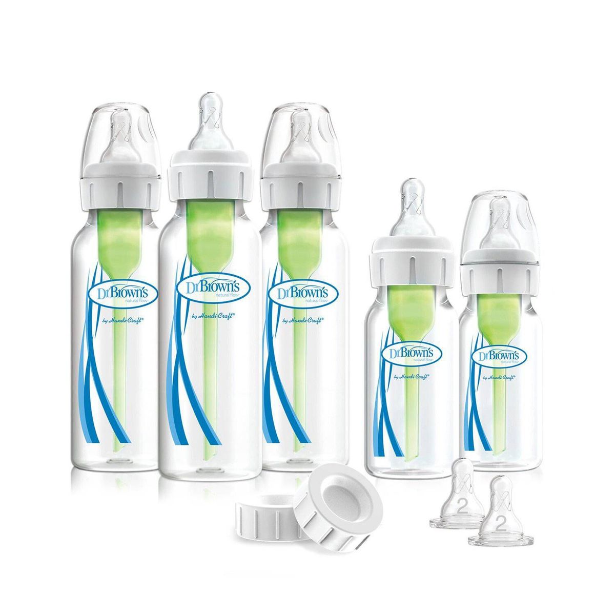DR BROWNS - Set de Regalo para Recién Nacido Boca Estrecha